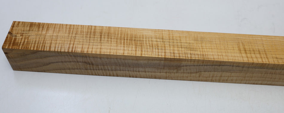 Maple Flame Spindle Square 2.15" x 2.15" x 23" (HIGH FIGURE) - Stock# 6-4323