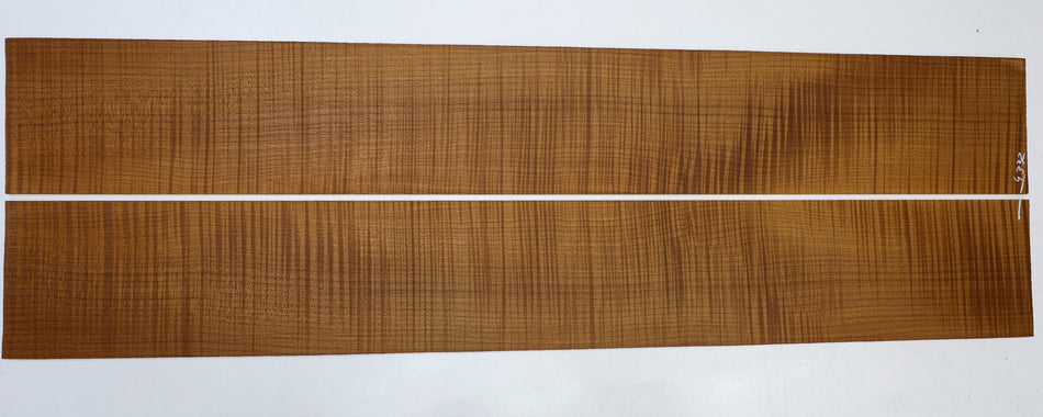 Torrefied Maple Flame Side set, 5.25" wide x 36" (GREAT FIGURE) - Stock# 6-4332