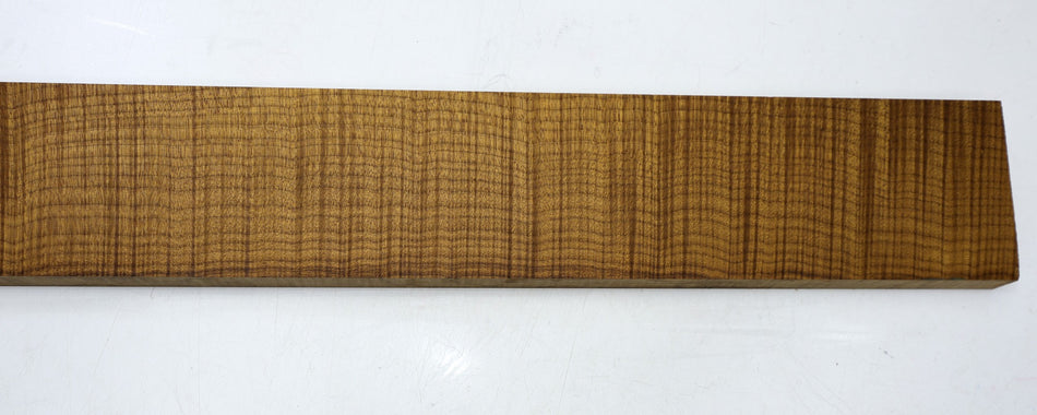 Torrefied Maple Flame Neck Blank 1" x 4.1" x 34" (HIGH FIGURE) - Stock# 6-4335