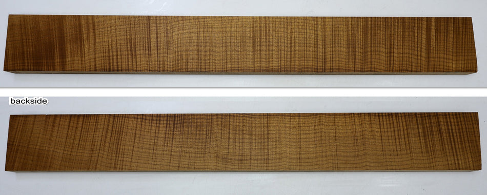 Torrefied Maple Flame Neck Blank 1" x 4.1" x 34" (HIGH FIGURE) - Stock# 6-4335