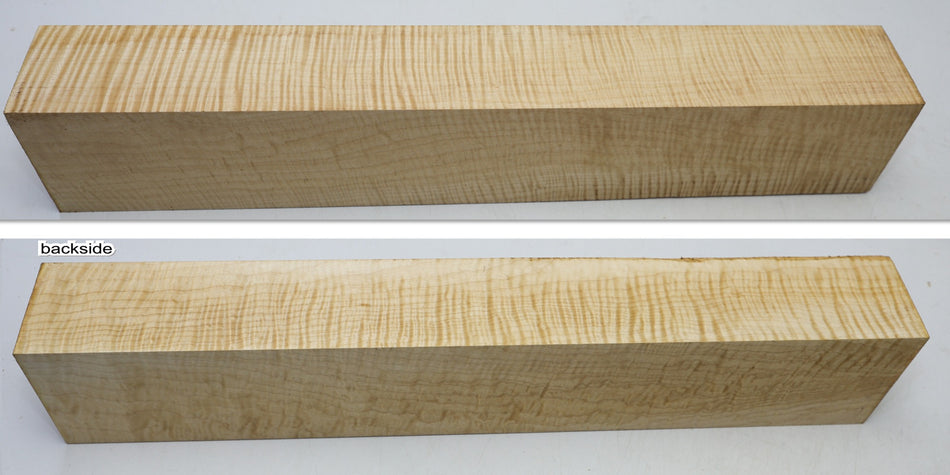Maple Flame Block 3.1" x 3.85" x 23" (PREMIUM FIGURE) - Stock# 6-4350
