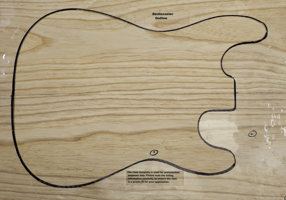 Swamp Ash body blank, unglued 2pc, 1.94" thick (Standard) - Stock# 6-4386