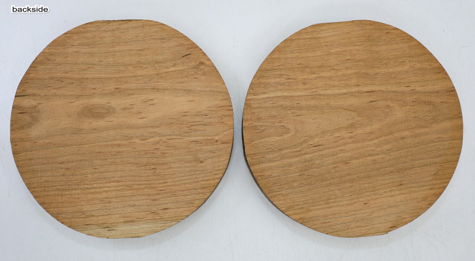 Cherry Rounds, 2 pieces 8" diameter x 1.82" - Stock# 6-4391