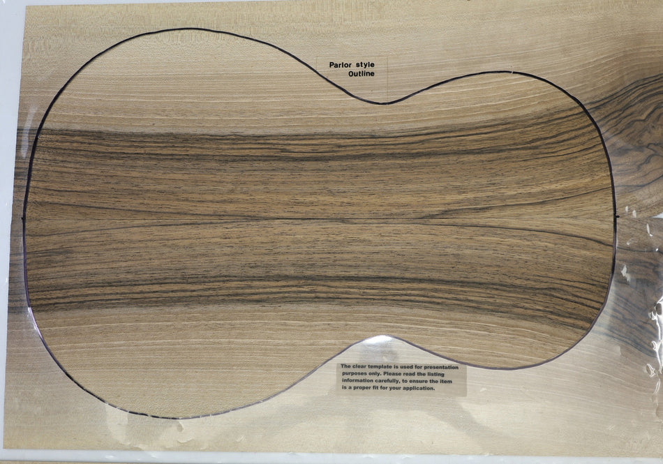 Back & Side set Walnut (English), Parlor - Stock# 6-4392