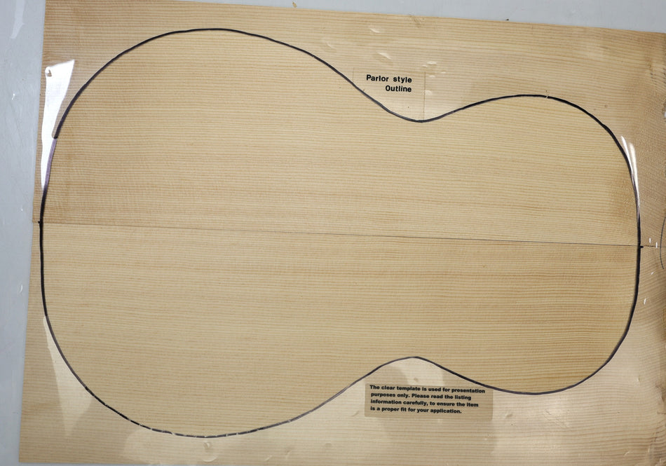 Sitka Spruce Parlor Guitar Set, 0.155" thick (+STANDARD) - Stock# 6-4421