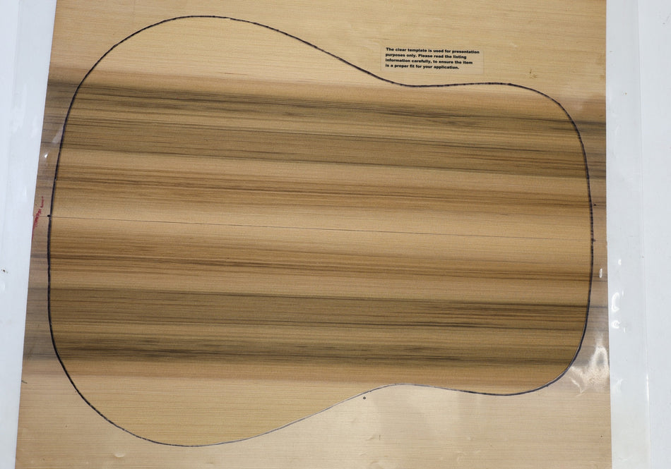 Red Cedar Dreadnought Guitar Set, 0.14" thick (Factory) - Stock# 6-4424