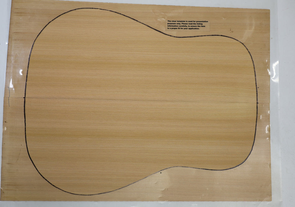 Red Cedar Dreadnought Guitar Set, 0.14" thick (Standard 3★) - Stock# 6-4438