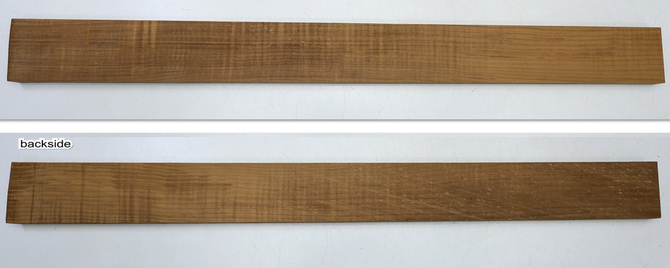 Torrefied Maple Neck Blank 0.9" x 3.15" x 34.5" - Stock# 6-4466