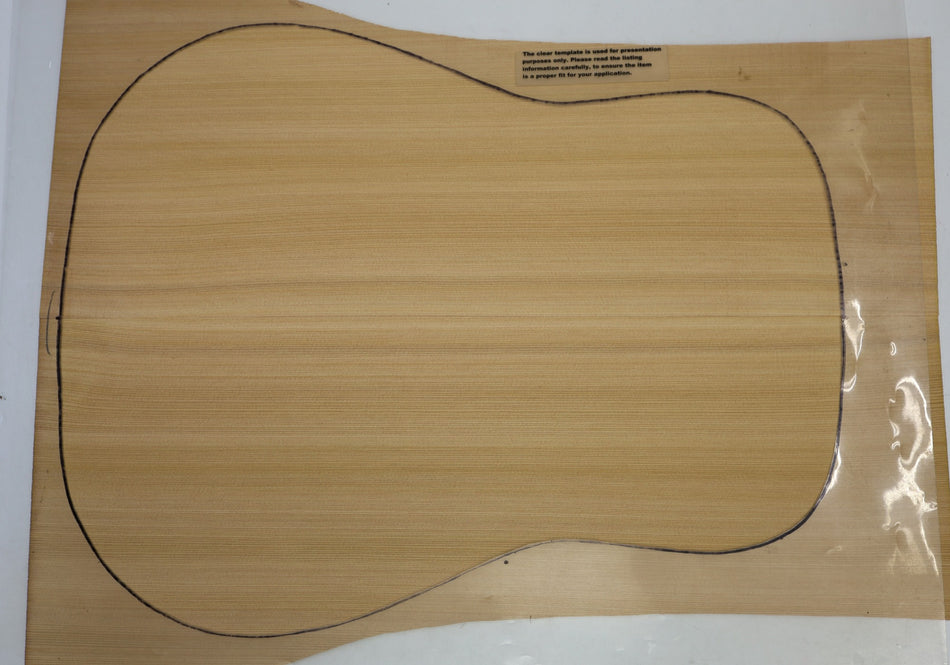 Red Cedar Dreadnought Guitar Set, 0.135" thick (Standard 3★) - Stock# 6-4477