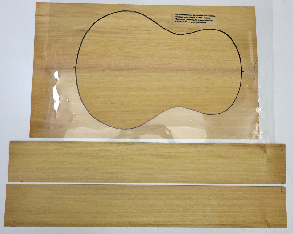 Back & Side set Robinia, Baritone Ukulele - Stock# 6-4478