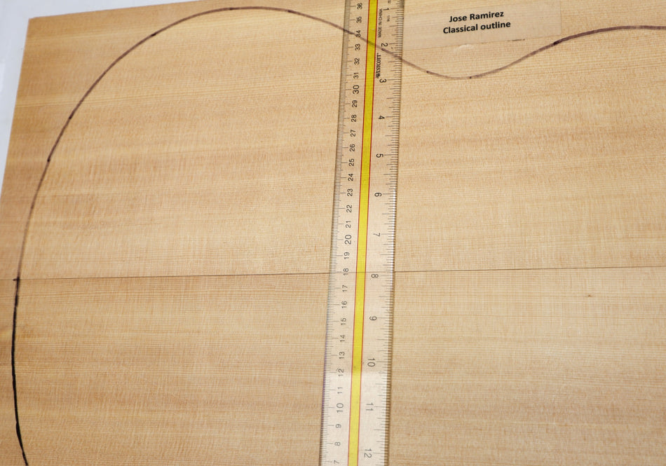 Sitka Spruce Classical Guitar Set, 0.14" thick (HIGH GRADE 4★) - Stock# 6-4514