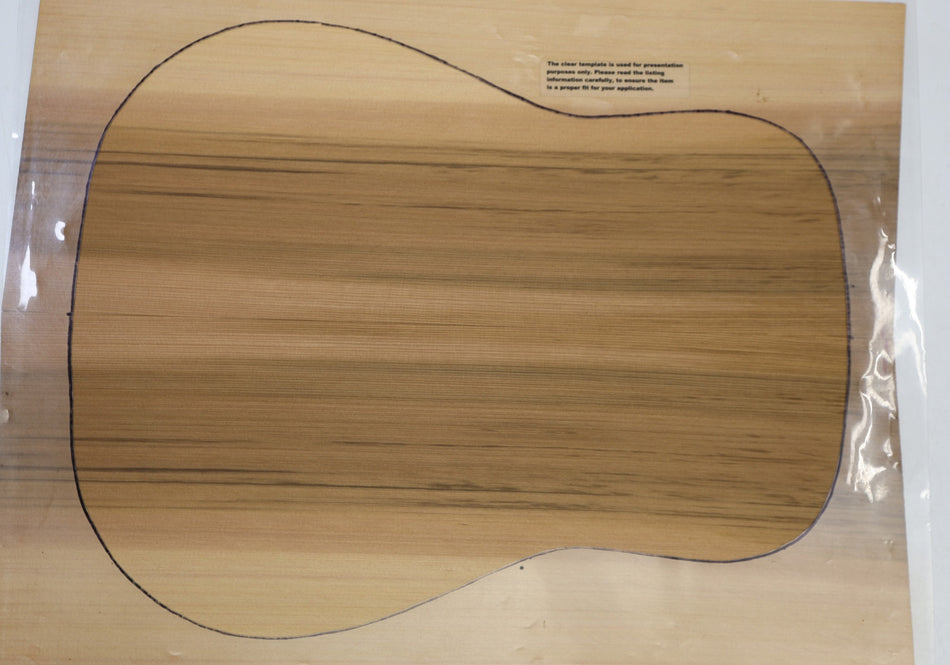 Red Cedar Dreadnought Guitar Set, 0.15" thick (+Factory) - Stock# 6-4516
