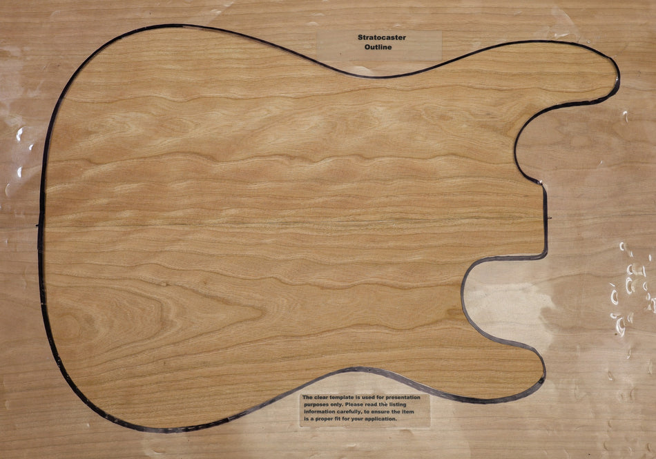 Cherry Archtop Body blank, unglued 2pc, 1.78" thick (Standard) - Stock# 6-4526