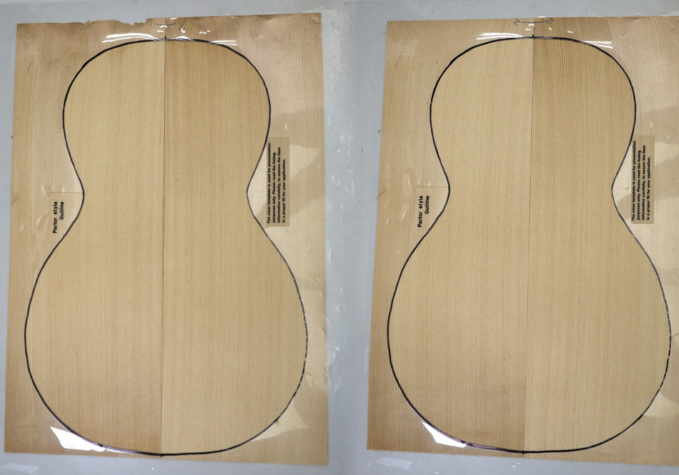Sitka Spruce Parlor, 2 Guitar sets, 0.15" thick (+STANDARD +3★) - Stock# 6-4552