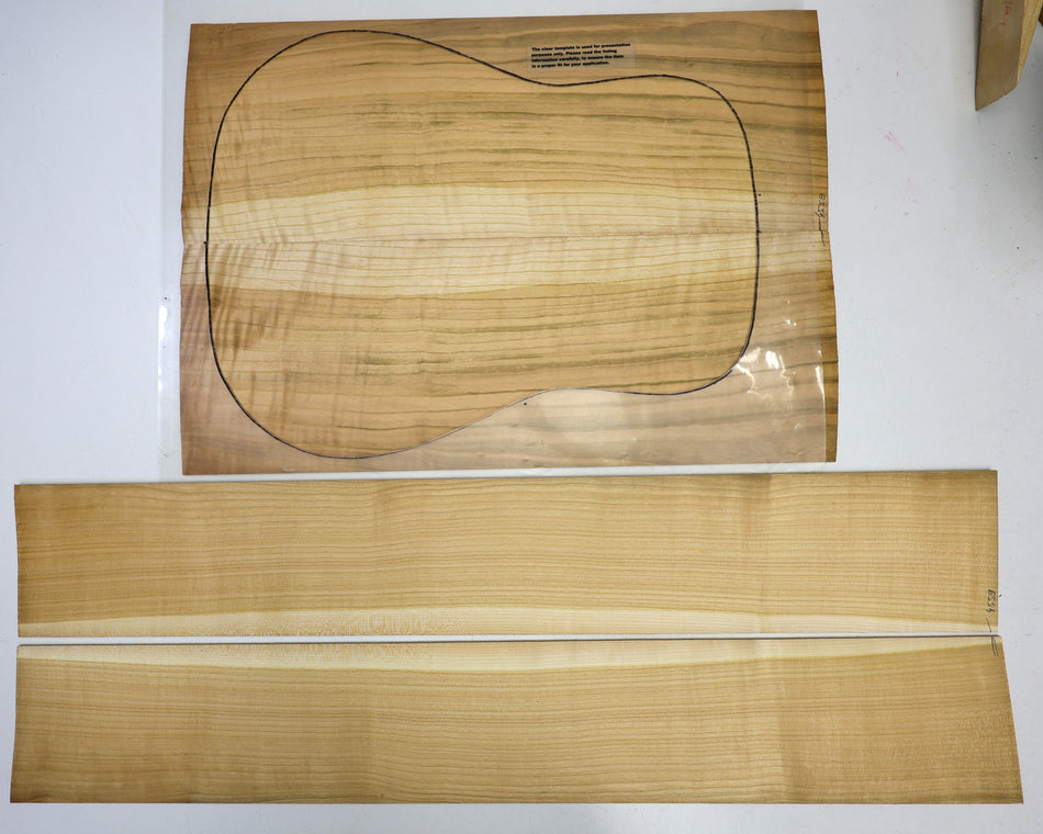 Back & Side set Cherry, Dreadnought (HIGH GRADE) - Stock# 6-4558