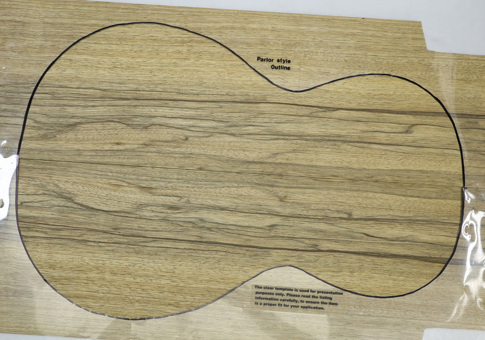 Back & Side set Black Limba, Parlor - Stock# 6-4569