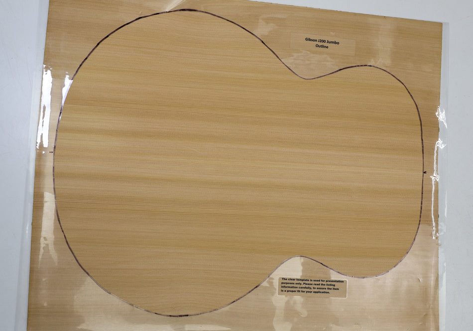Red Cedar Jumbo Guitar Set, 0.145" thick (+Professional) - Stock# 6-4571
