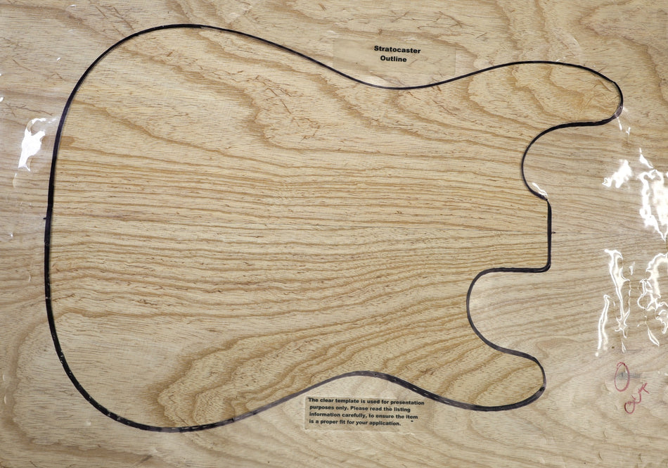 Swamp Ash body blank, unglued 2pc, 1.88" thick (HIGH GRADE) - Stock# 6-4575