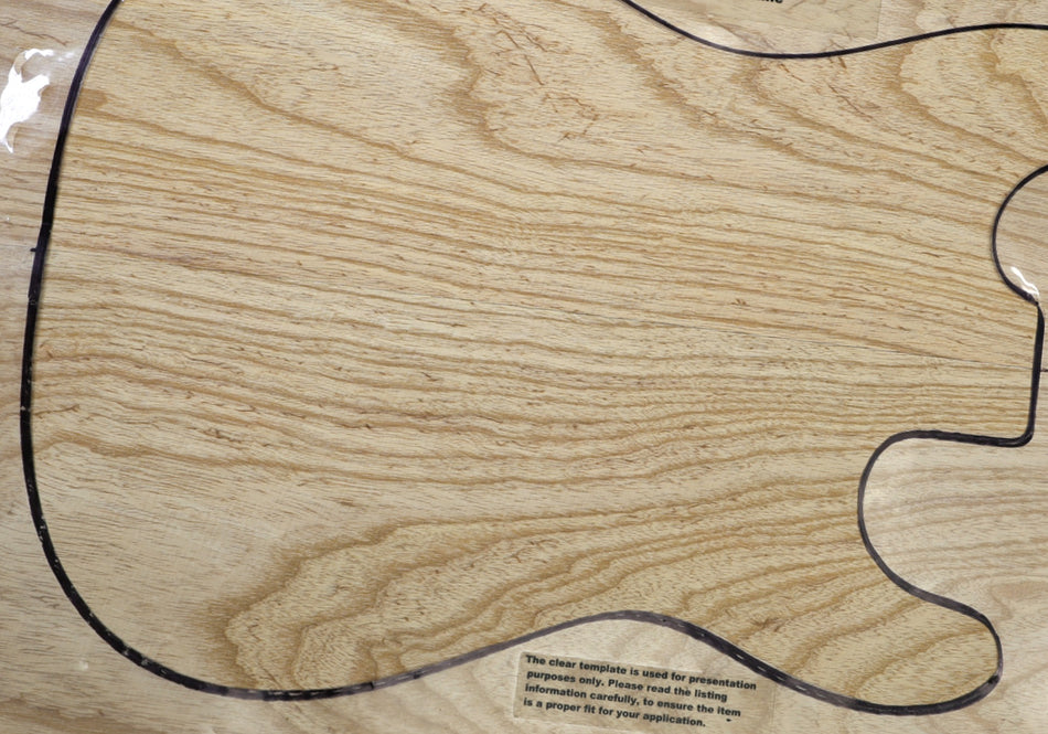 Swamp Ash body blank, unglued 2pc, 1.88" thick (HIGH GRADE) - Stock# 6-4575