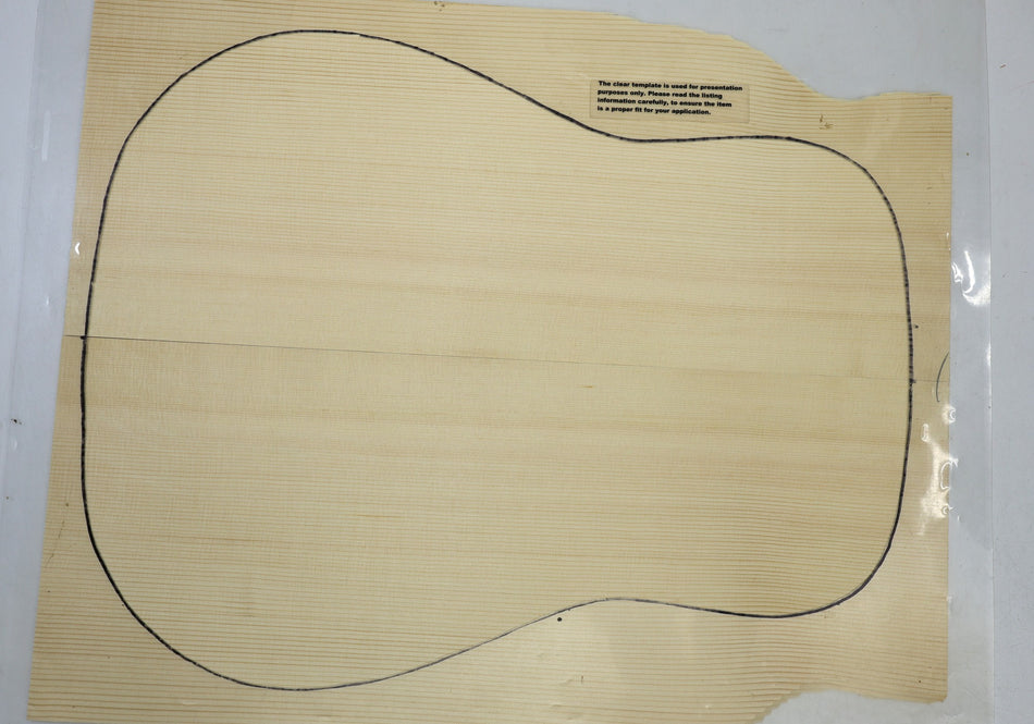 Engelmann Spruce Dreadnought Guitar Set, 0.15" thick (+Professional) - Stock# 6-4594