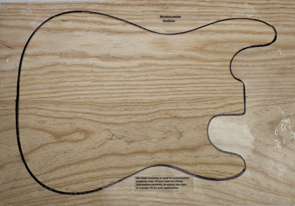 Swamp Ash body blank, unglued 2pc, 1.87" thick (Standard) - Stock# 6-4603