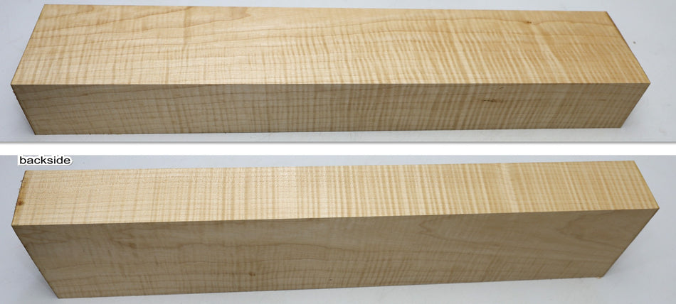 Maple Flame Block 2.7" x 4.8" x 24.6" (GREAT FIGURE) - Stock# 6-4631