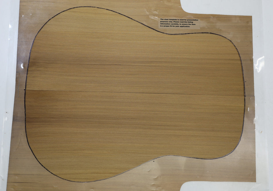Torrefied Red Cedar Dreadnought Guitar Set, 0.155" thick (+Factory) - Stock# 6-4643