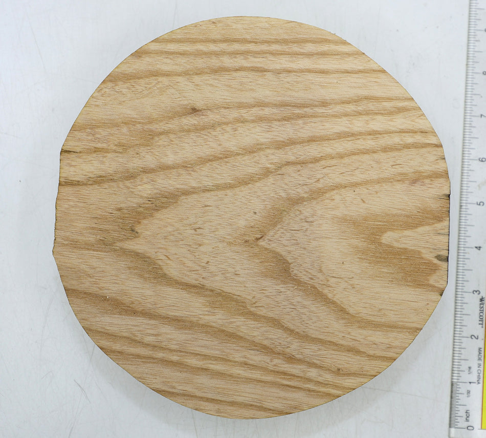 Swamp Ash Round 7.5" diameter x 2" - Stock# 6-4658