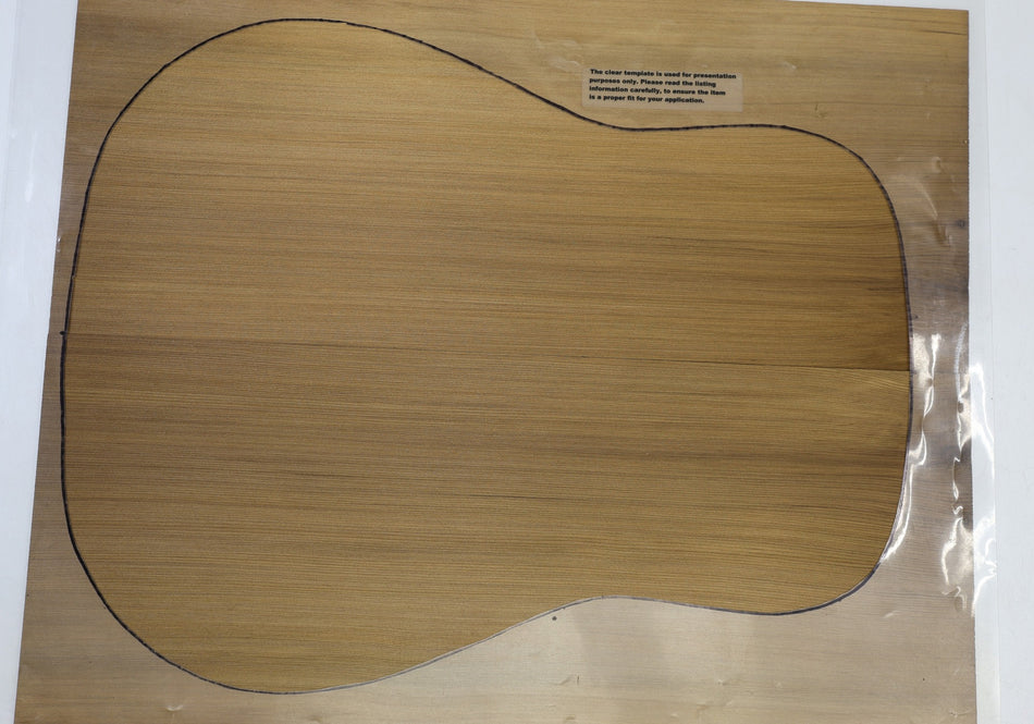 Torrefied Red Cedar Dreadnought Guitar Set, 0.15" thick (+Factory) - Stock# 6-4675