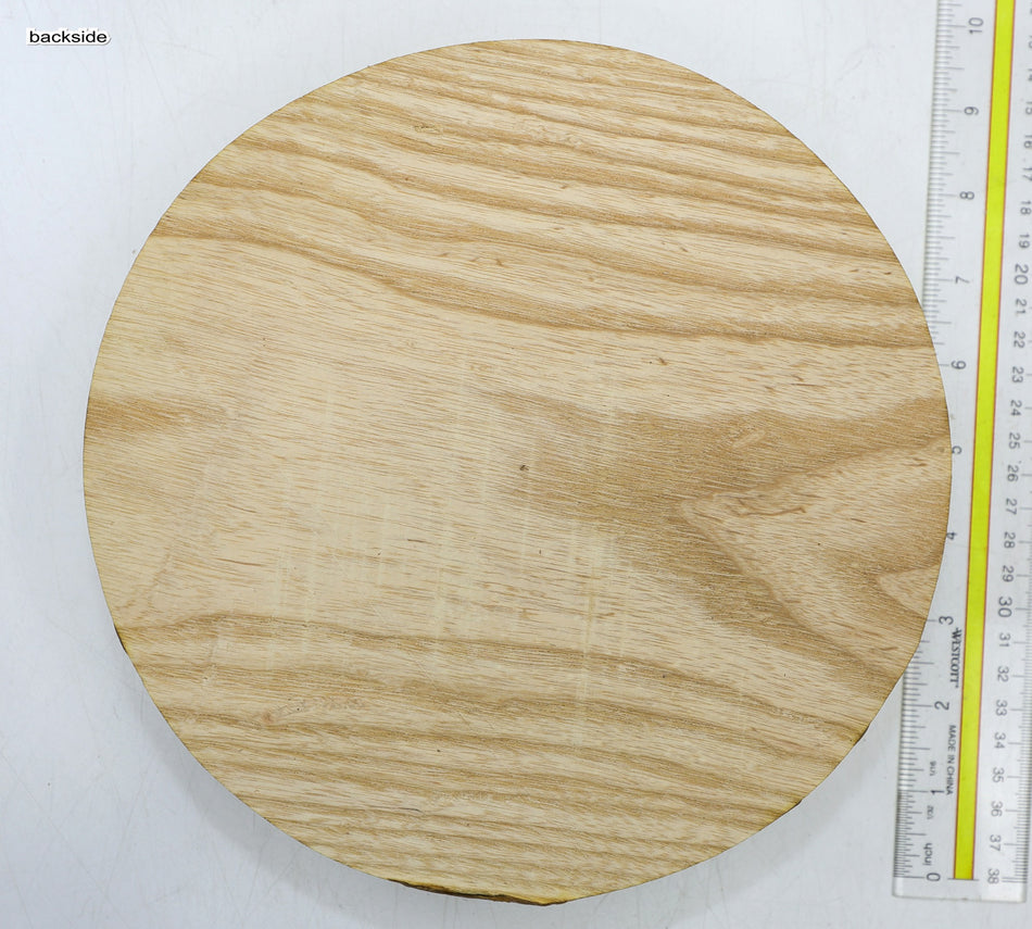 White Ash Round 9" diameter x 2" - Stock# 6-4688