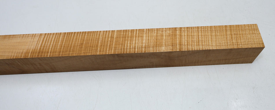 Maple Flame Square Spindle 2" x 2" x 23" (GREAT FIGURE) - Stock# 6-4695