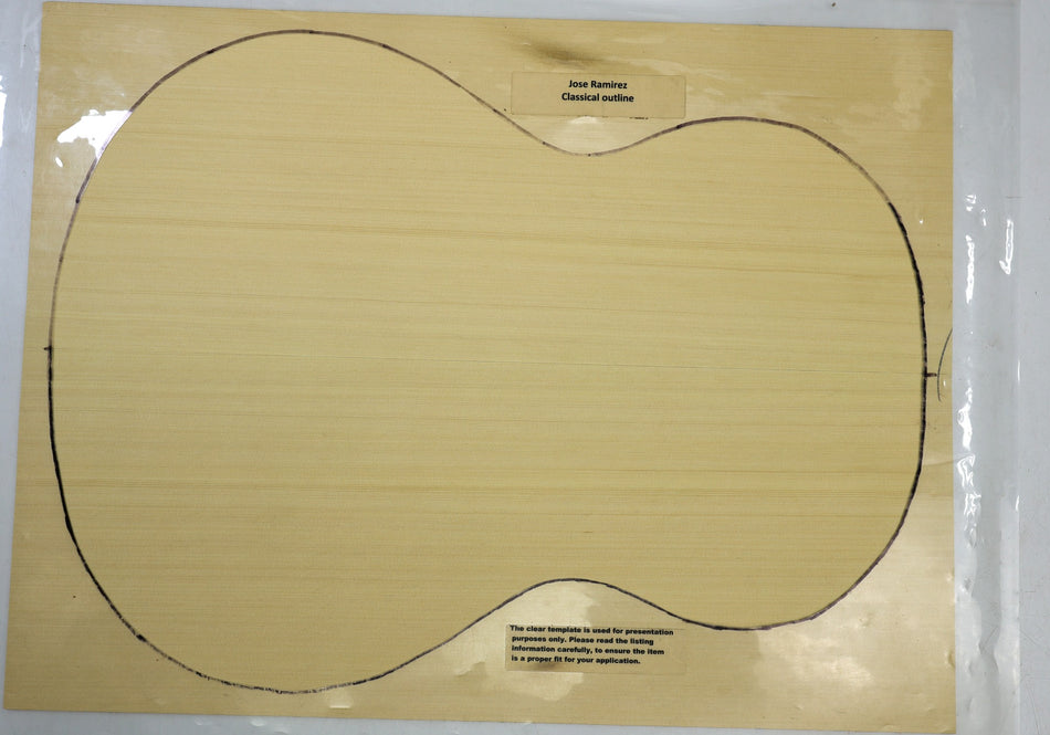 Alaskan Yellow Cedar Classical Guitar Set, 0.14" thick (HIGH GRADE 4★) - Stock# 6-4700