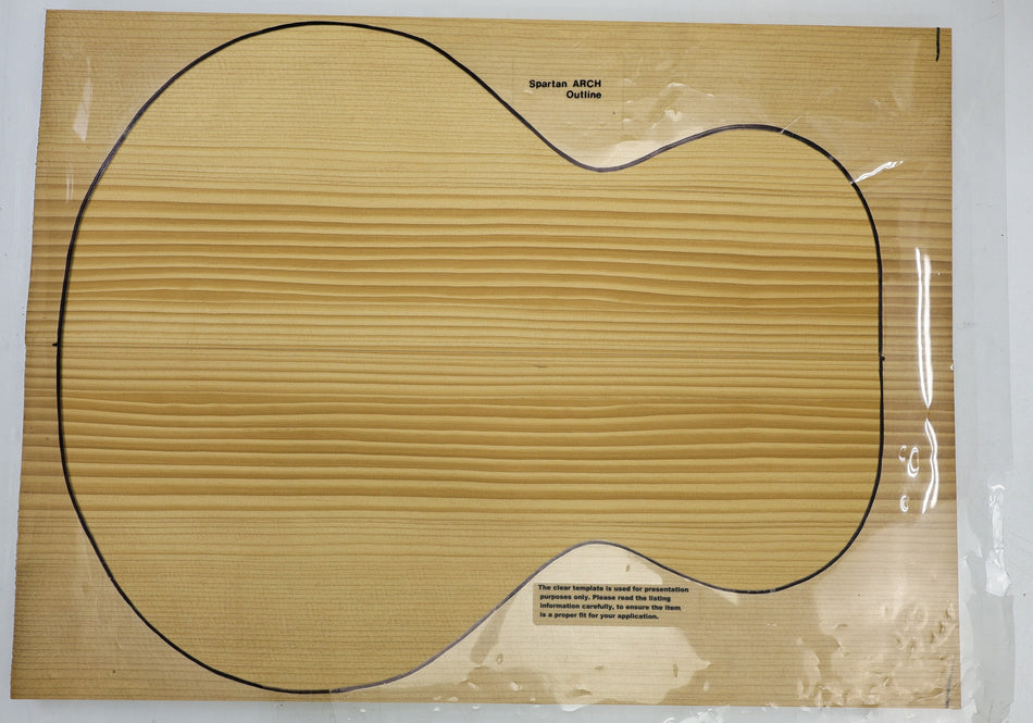 Torrefied Sitka Spruce Archtop Guitar set, 1" thick (+Factory) - Stock# 6-4711