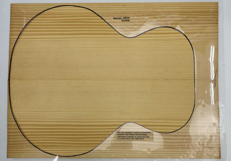 Torrefied Sitka Spruce Archtop Guitar set, 1" thick (+Factory) - Stock# 6-4711