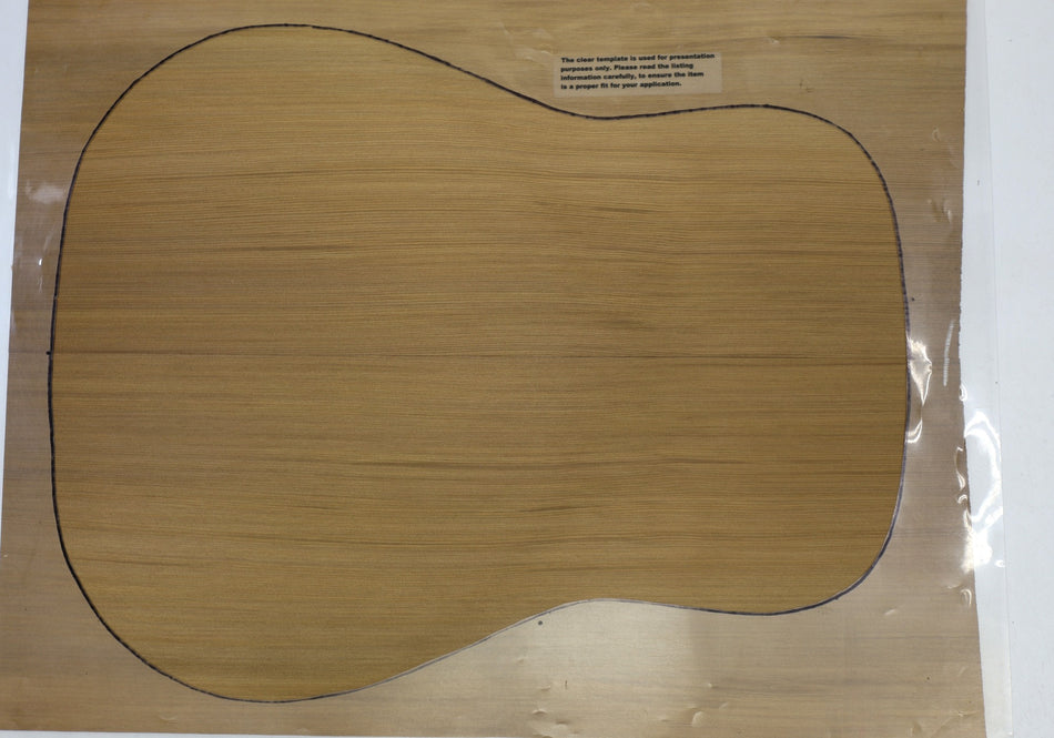 Torrefied Red Cedar Dreadnought Guitar Set, 0.15" thick (+Factory) - Stock# 6-4715