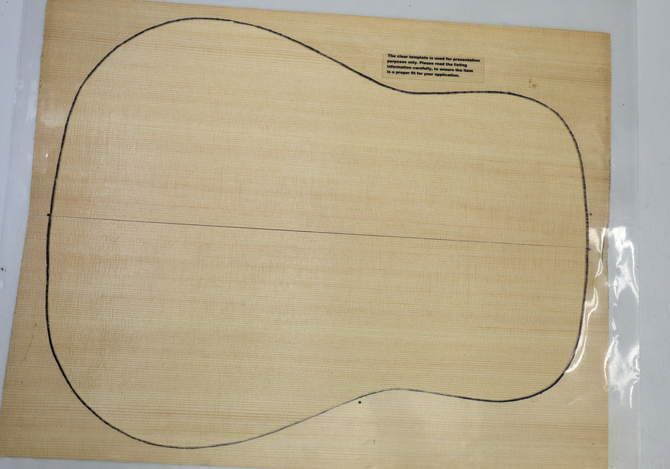 Sitka Spruce Dreadnought Guitar Set, 0.16" thick (Standard 3★) - Stock# 6-4734