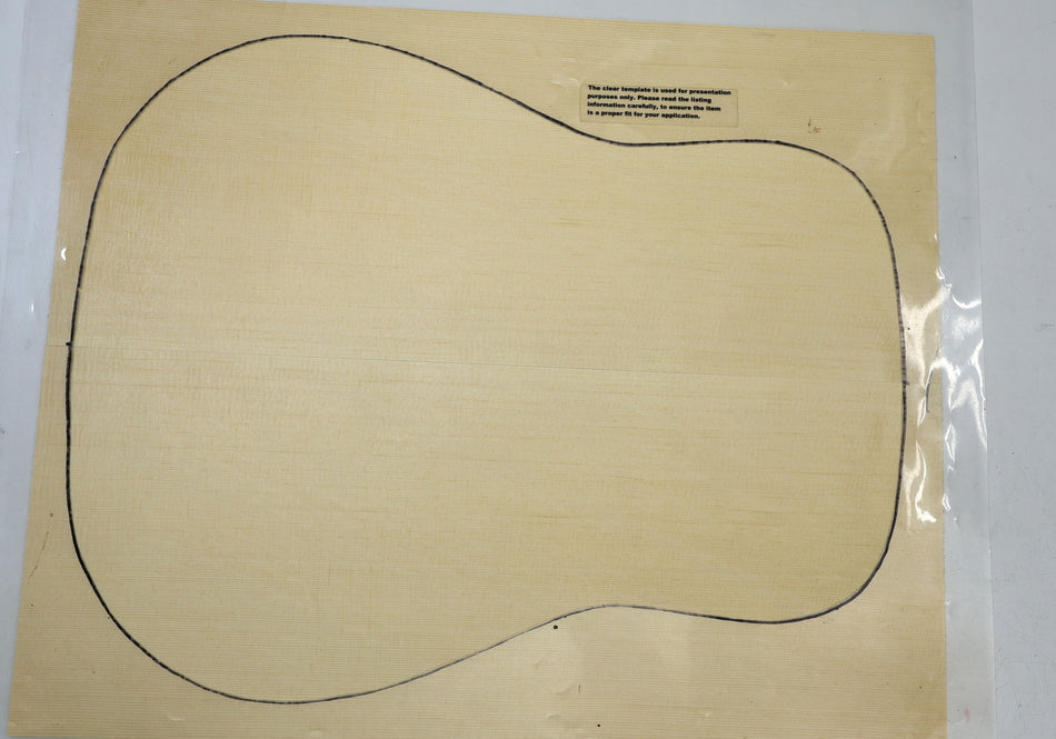 Engelmann Spruce Dreadnought Guitar Set, 0.15" thick (HIGH GRADE) - Stock# 6-4741