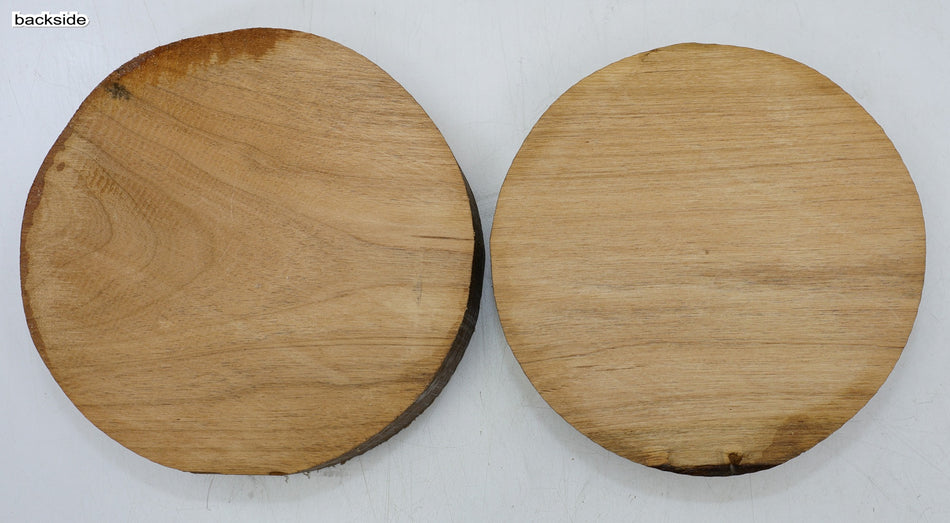 Alder Rounds 2 pieces 7" diameter x 2" - Stock# 6-4746