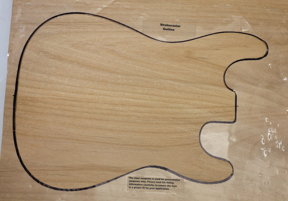 Alder Small Archtop Body blank, unglued 2pc, 1.82" thick (+STANDARD) - Stock# 6-4747