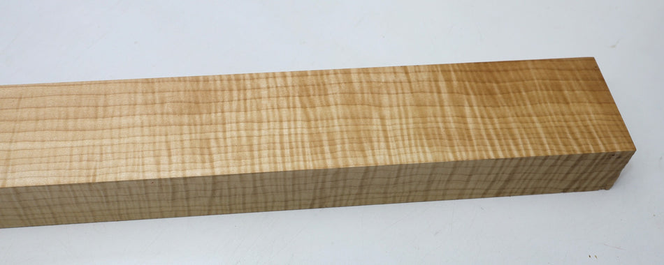 Maple Flame Neck Blank 2.25" x 4" x 35.5" (+GREAT FIGURE +3★) - Stock# 6-4751