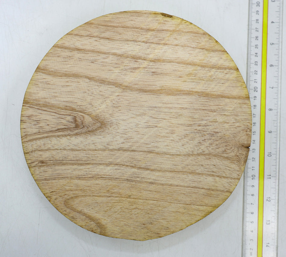 Swamp Ash Round 9" diameter x 2" - Stock# 6-4755