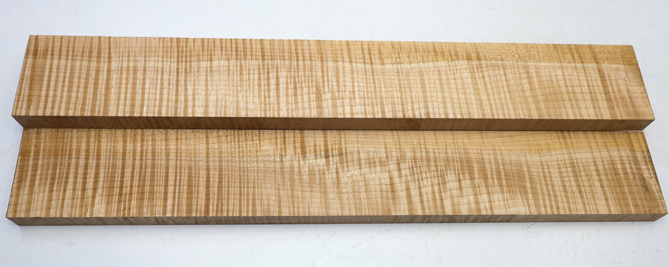 Maple Flame, 2 blocks 0.85" x 3.3" x 22.8" (GREAT FIGURE) - Stock# 6-4757