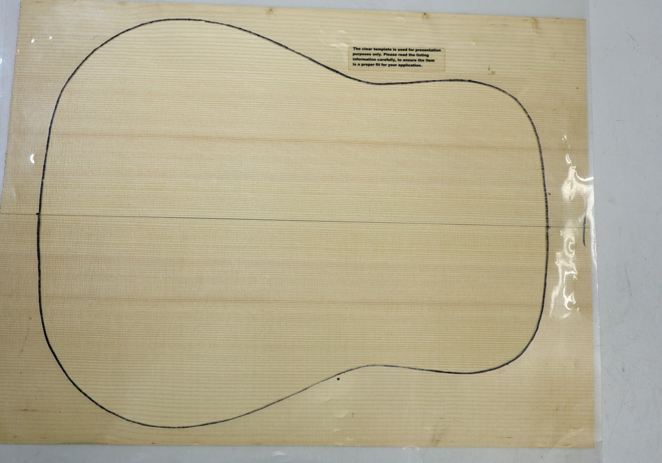 European Spruce Dreadnought Guitar Set, 0.155" thick (+STANDARD +3★) - Stock# 6-4803