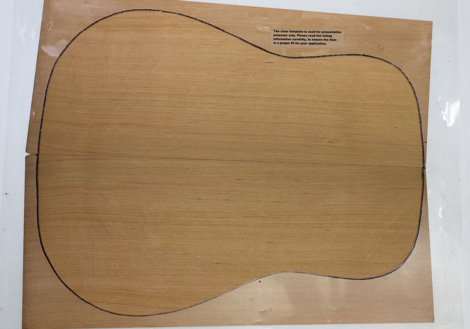 Red Cedar Dreadnought Guitar Set, 0.145" thick (Professional) - Stock# 6-4819