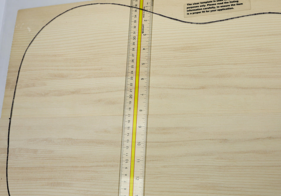 Adirondack Red Spruce Dreadnought Guitar Set, 0.19" thick (Professional)  - Stock# 6-4835