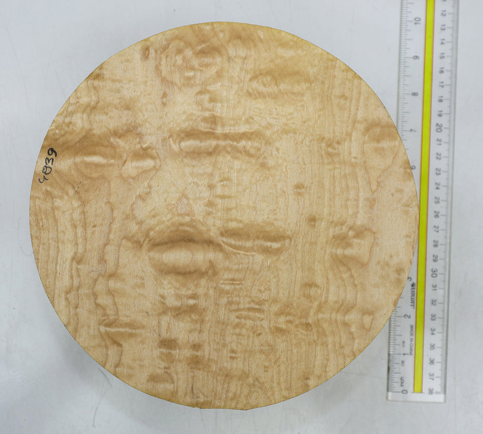 Maple Quilt Round 8.5" diameter x 3" - Stock# 6-4840