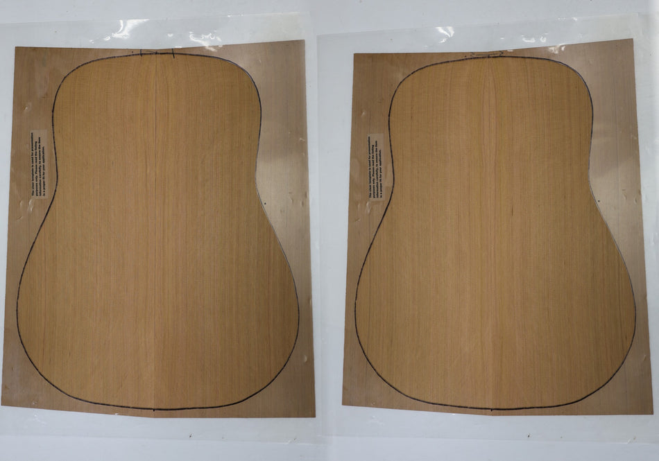 Red Cedar Dreadnought, 2 Guitar Sets, 0.145" thick ( Standard 3★) - Stock# 6-4850