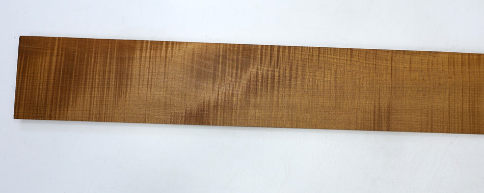 Torrefied Maple Flame Neck Blank 0.95" x 4.5" x 35.8" (Great Figure) - Stock# 6-4860