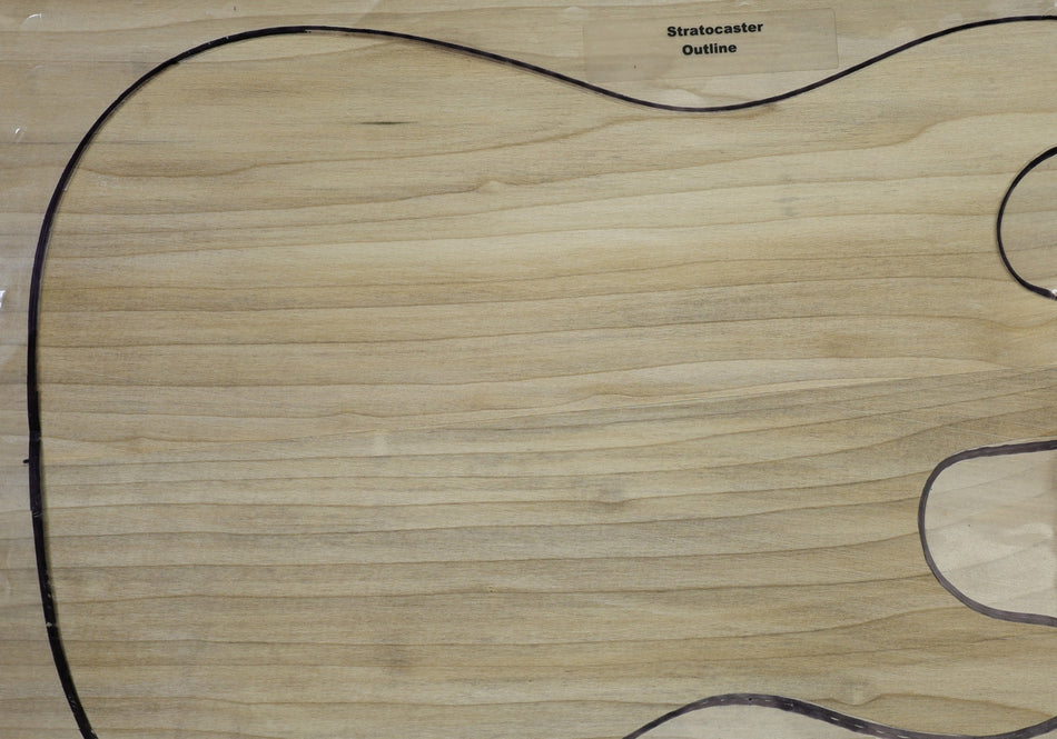 Magnolia body blank, unglued 2pc, 1.94" thick - Stock# 6-4862