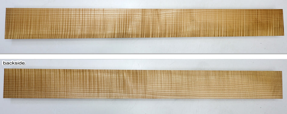 Maple Flame Neck Blank 1.1" x 3.7" x 35.6" (Great Figure) - Stock# 6-4870